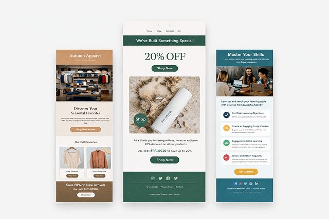 Proactive Compaigns templates