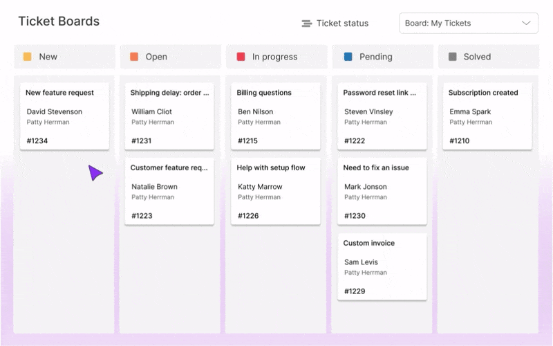 Kanban Custom Columns
