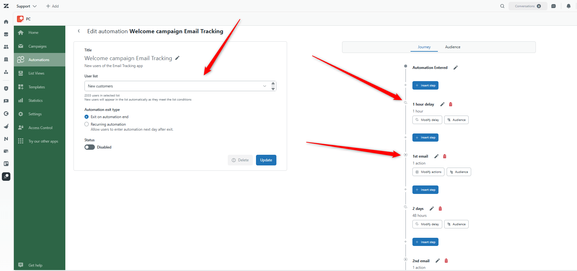 Sequence Drip Campaigns in Zendesk Sequence Drip Campaigns in Zendesk