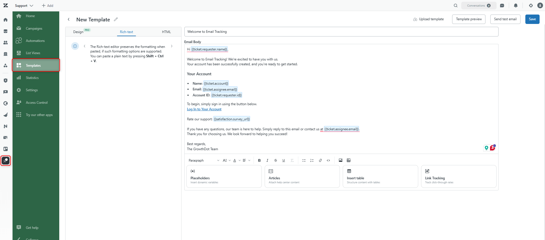 Welcome To Email Tracking
